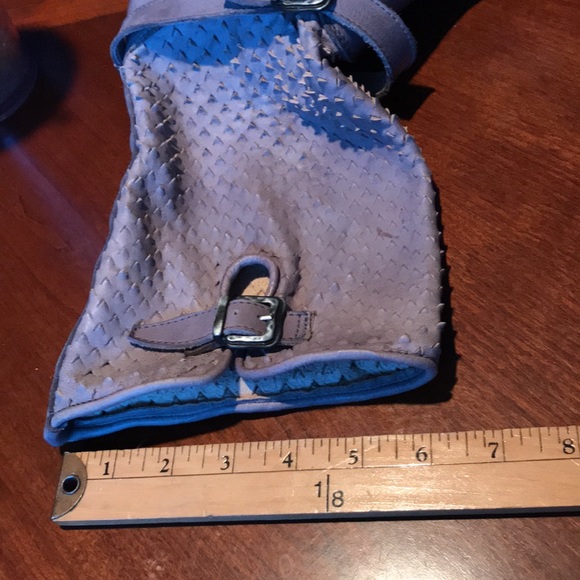 Felmini gray leather heel boots size 39 - Picture 15 of 16